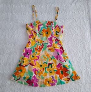 Lily Rose Floral Print Skater Dress